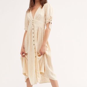 Free People Love Of My Life Midi Dress